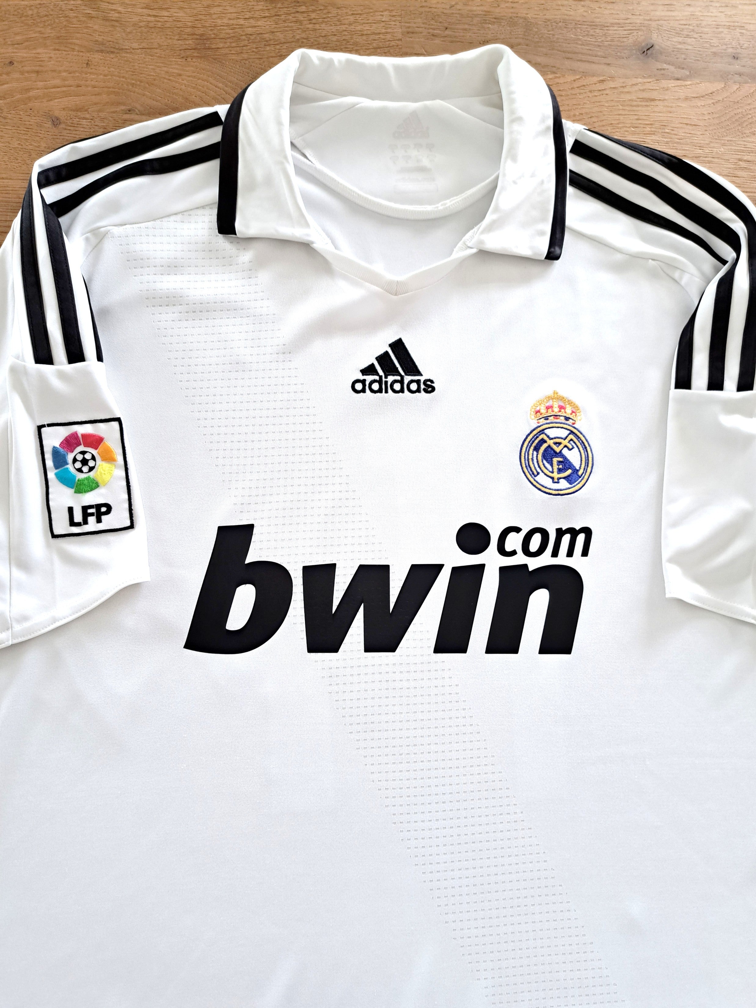 2008/09 Real Madrid Home La Liga Football Shirt