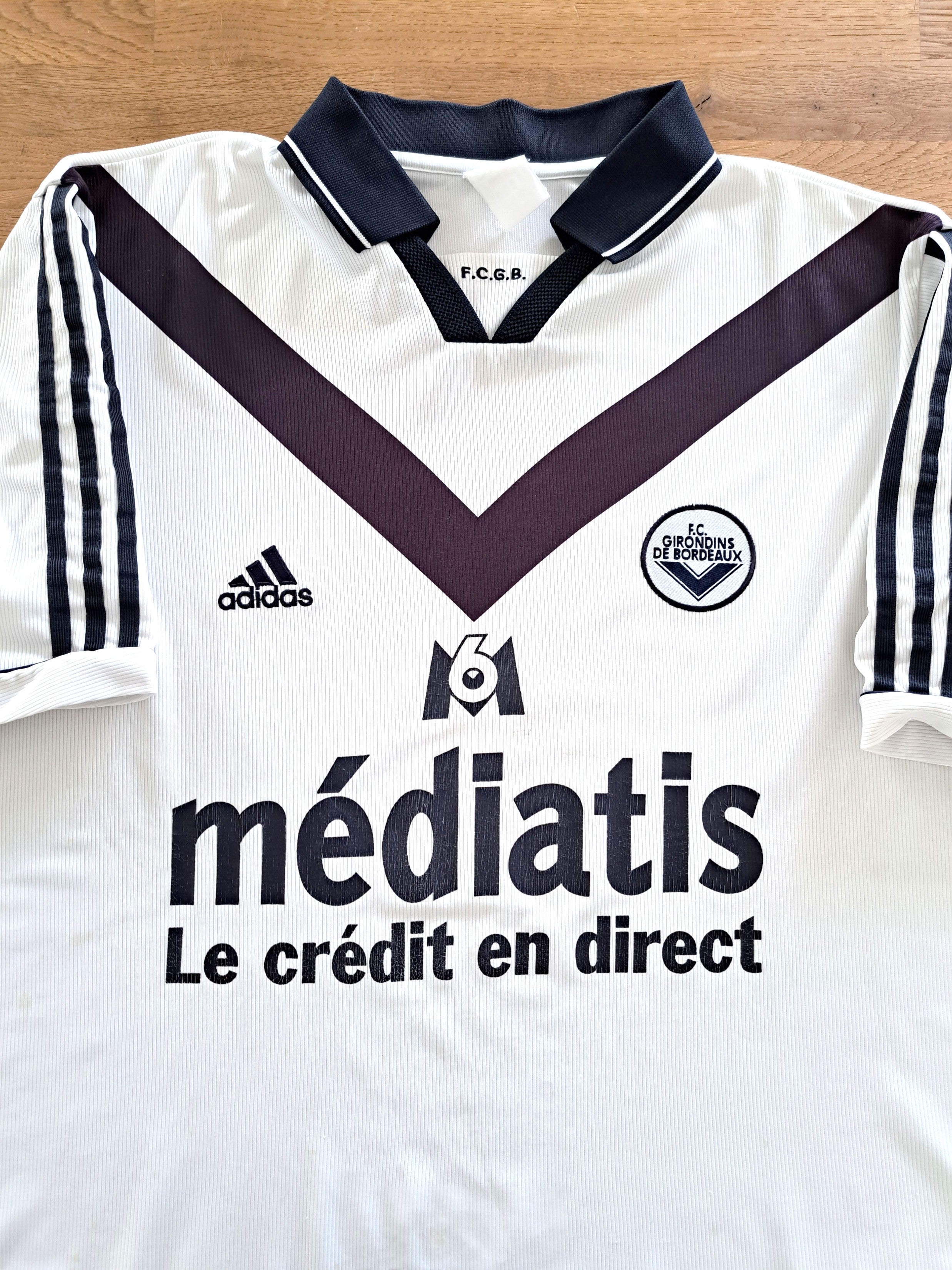 1999/00 Bordeaux Away Football Shirt