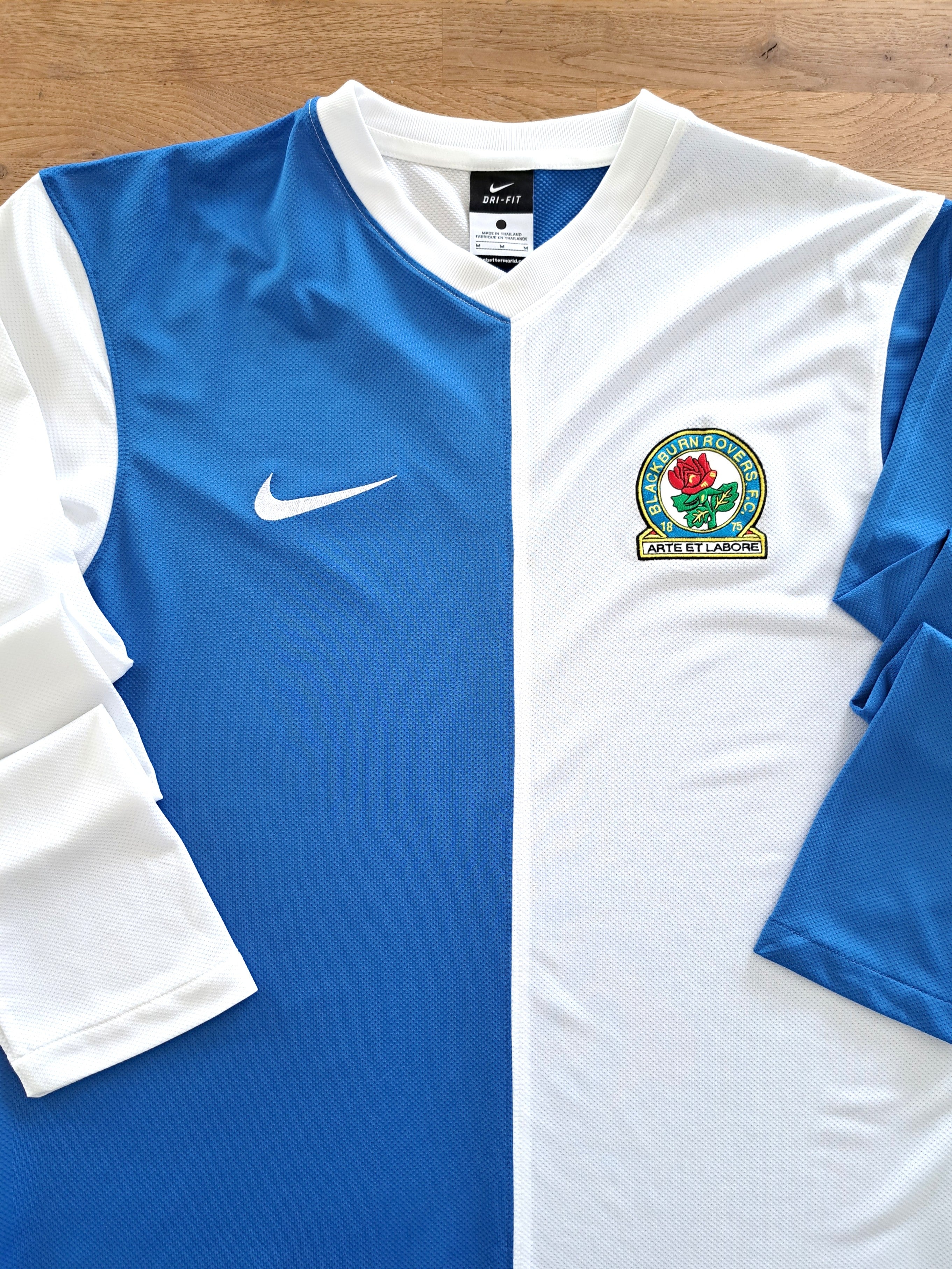 2013/14 Blackburn Rovers Home Long Sleeve Football Shirt