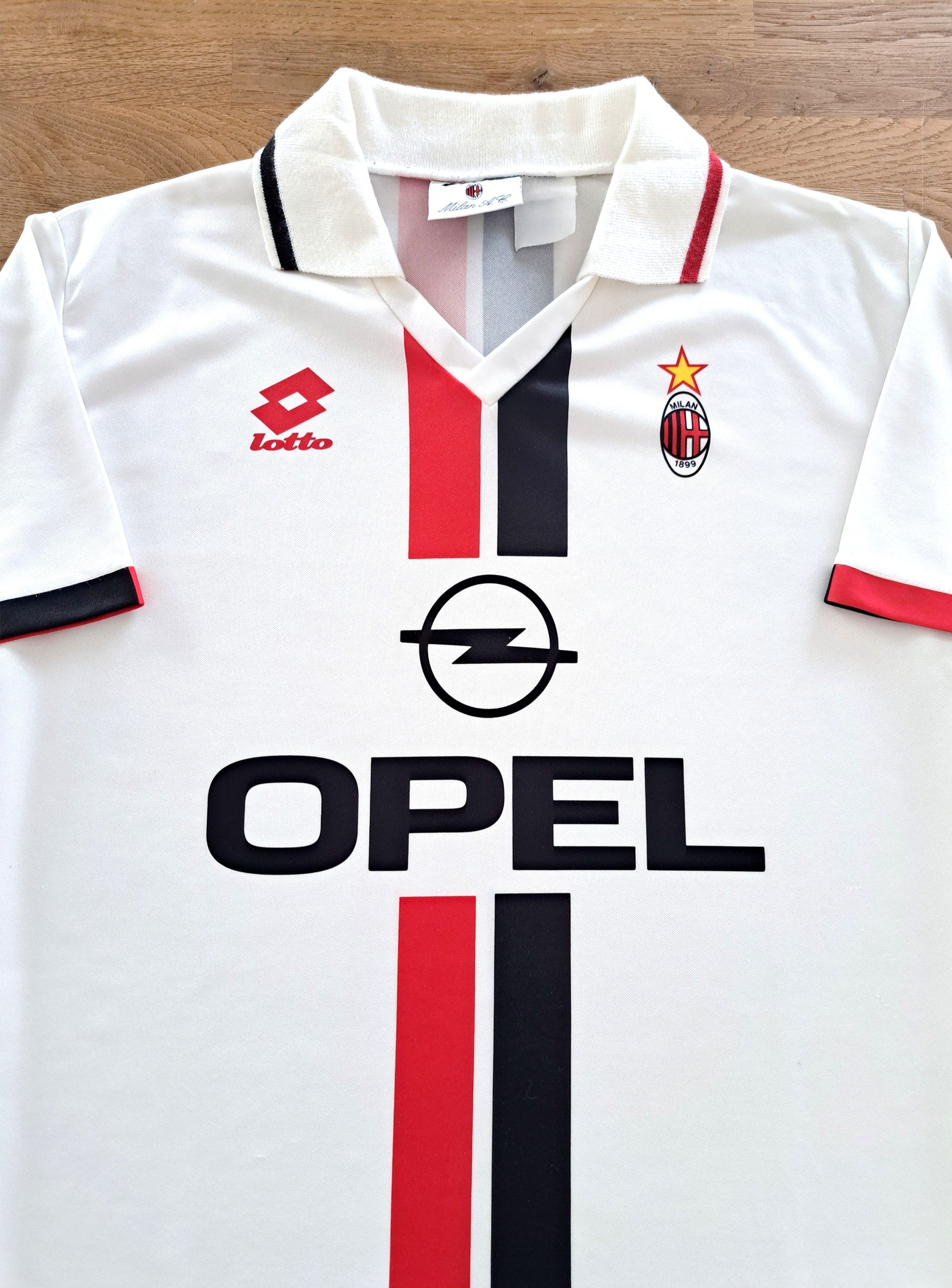 1995/96 AC Milan Away Football Shirt