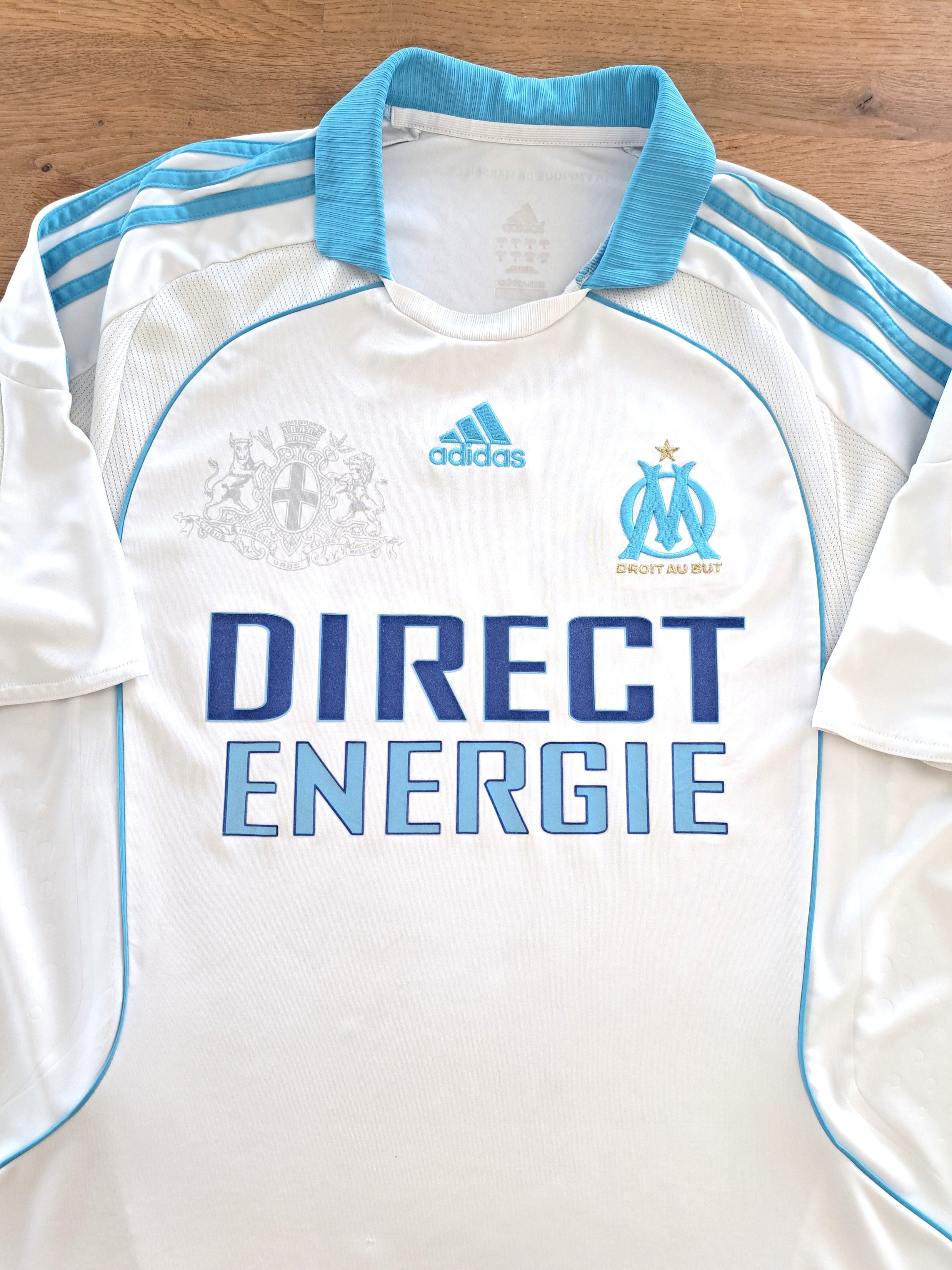 2008/09 Marseille Home Football Shirt