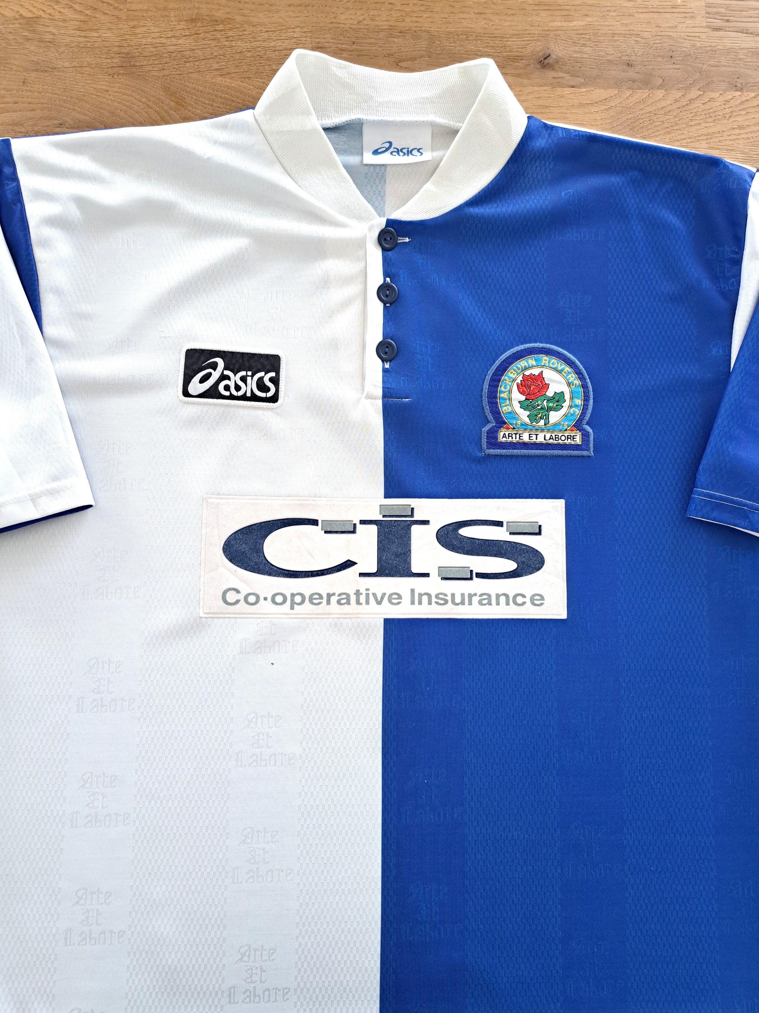 1996/97 Blackburn Rovers Home Football Shirt