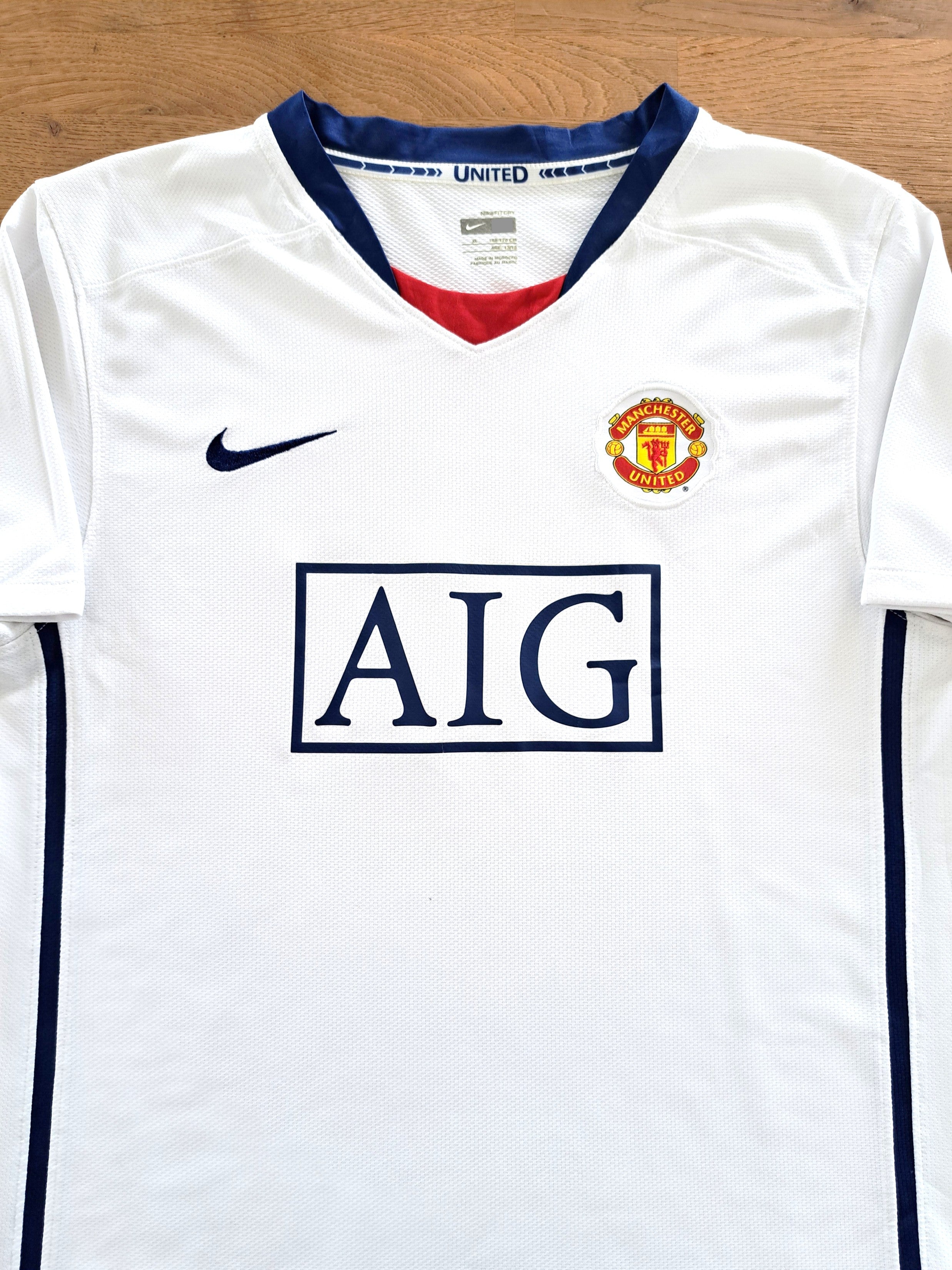 2008/09 Man Utd Away Football Shirt (Kids)