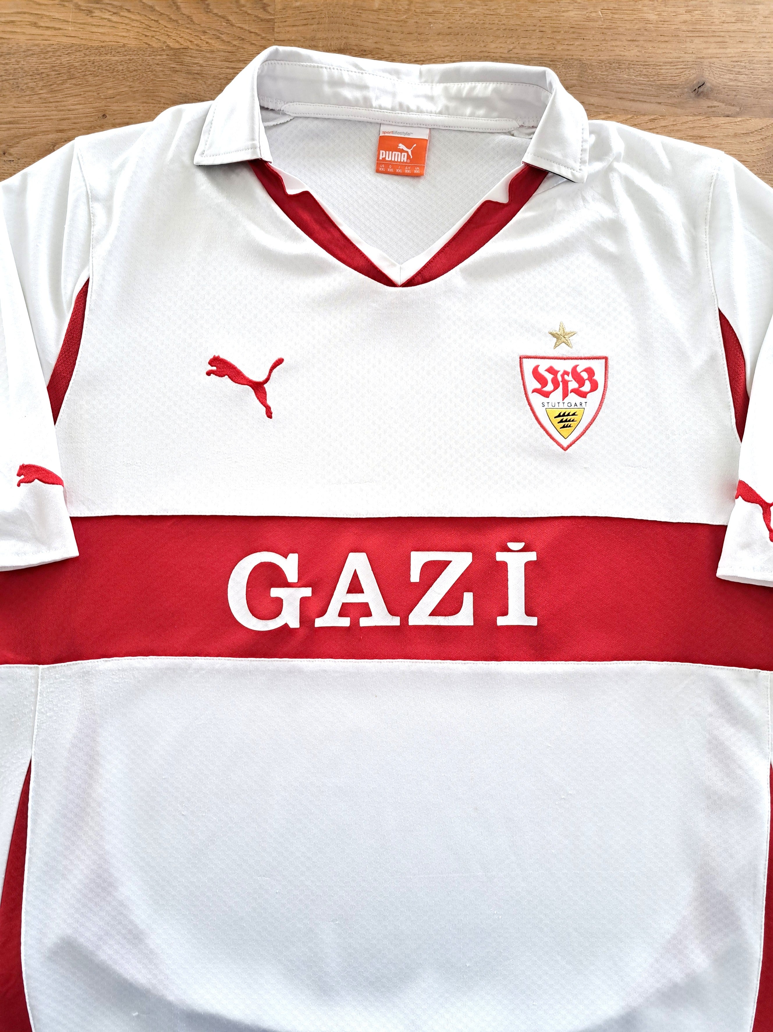 2010/11 Stuttgart Home Football Shirt