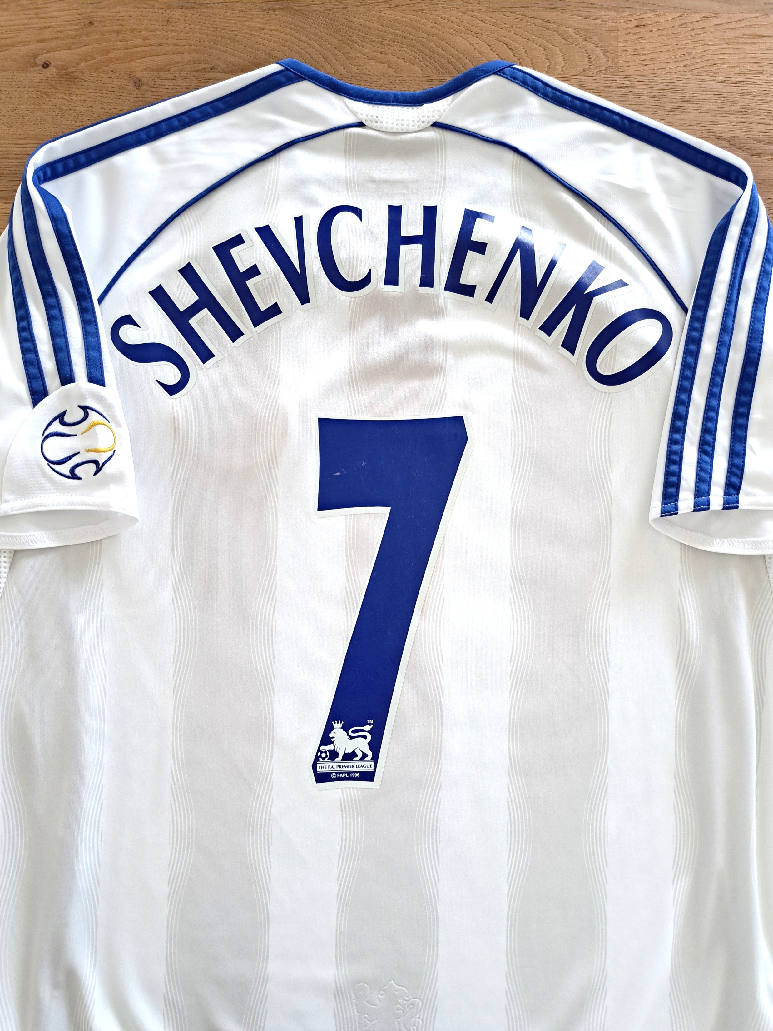 2006/07 Chelsea Away Premier League Football Shirt Shevchenko #7