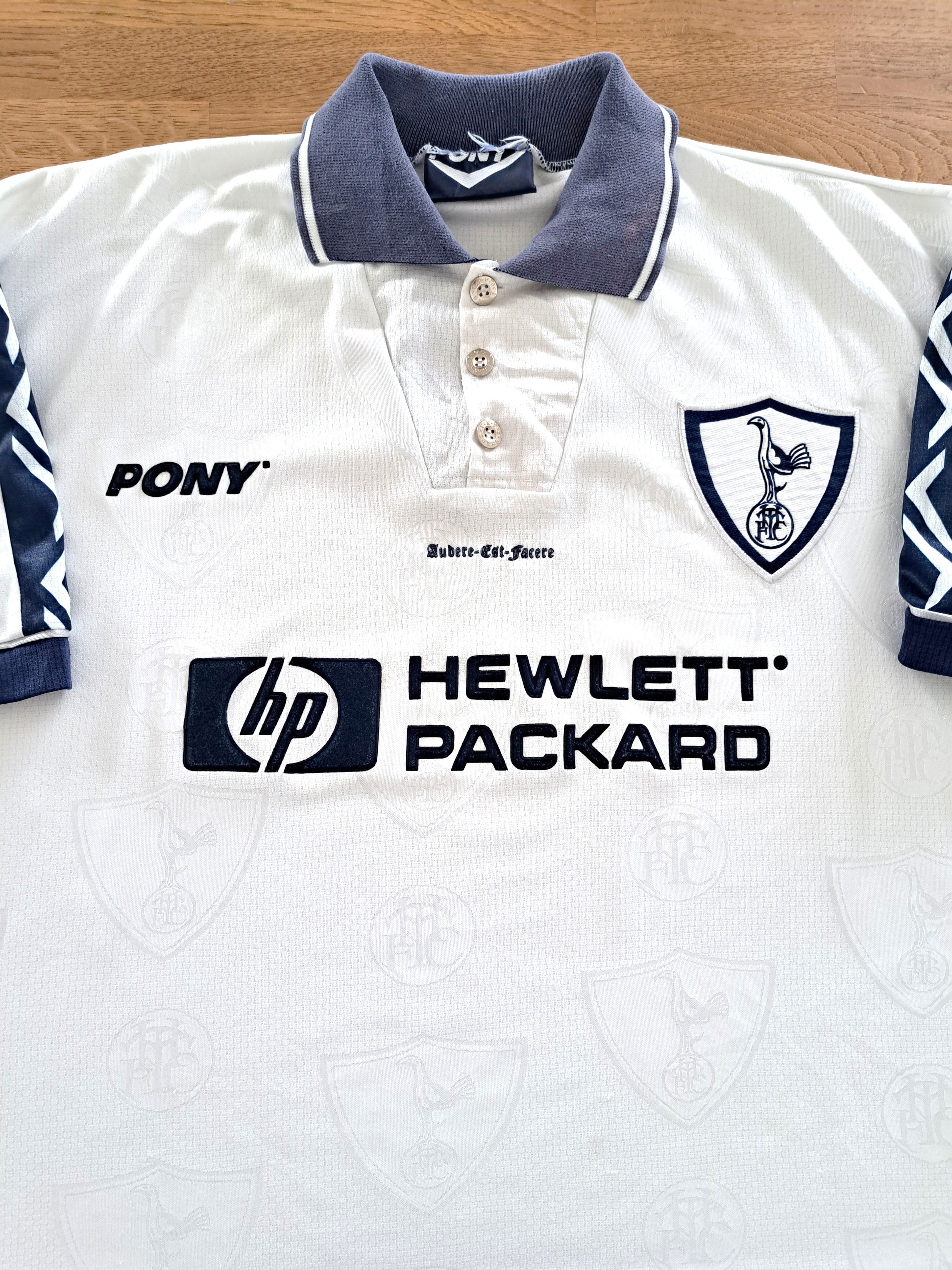 1995/96 Tottenham Home Football Shirt