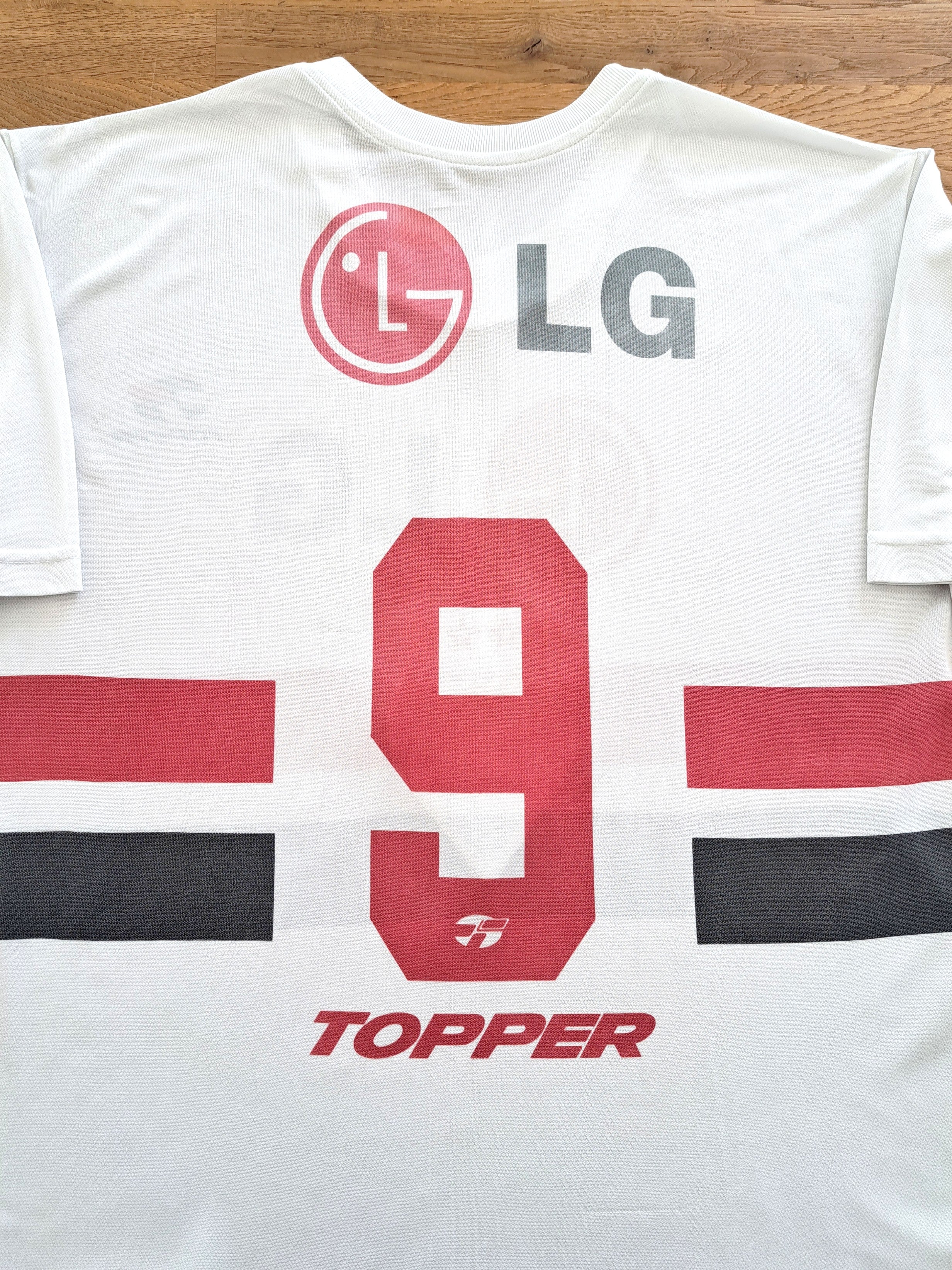 2003 Sao Paulo Home Football Shirt #9