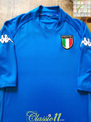 2002/03 Italy Home Football Shirt
