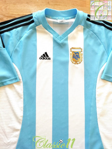 2002/03 Argentina Home Football Shirt