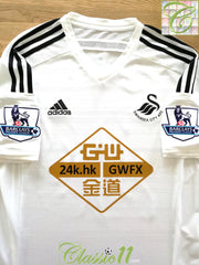 2014/15 Swansea City Home Premier League Adizero Football Shirt