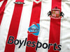2007/08 Sunderland Home Premier League Football Shirt Keane #16 (S)