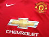 2014/15 Man Utd Home Premier League Football Shirt Januzaj #11 (S)
