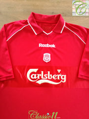 2000/01 Liverpool Home Football Shirt