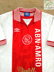 1996/97 Ajax Home Football Shirt