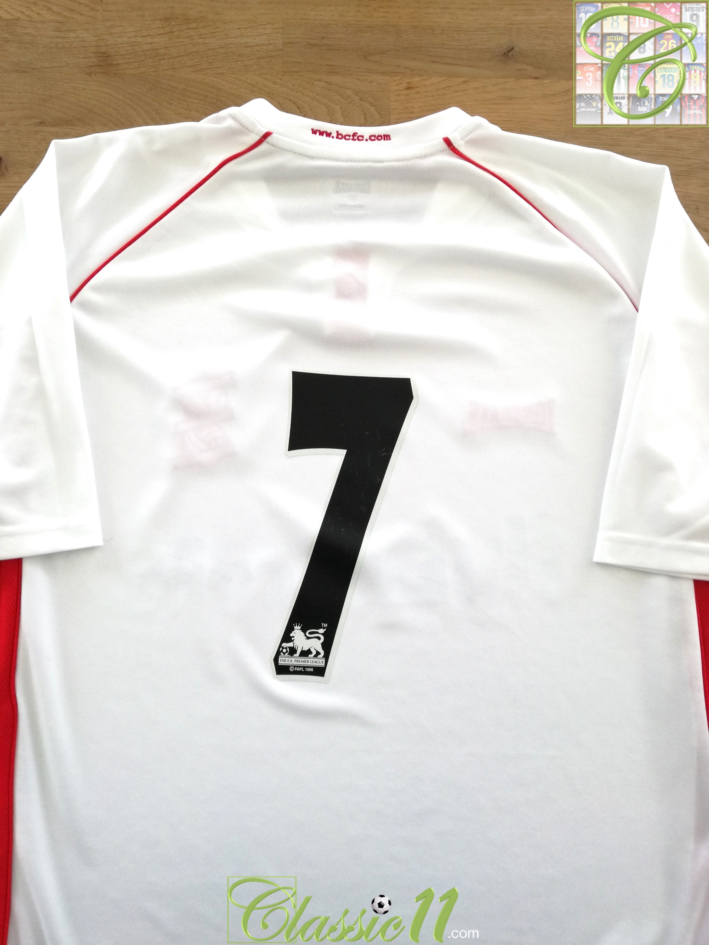 2005/06 Birmingham City Away Premier League Football Shirt #7 (XL)