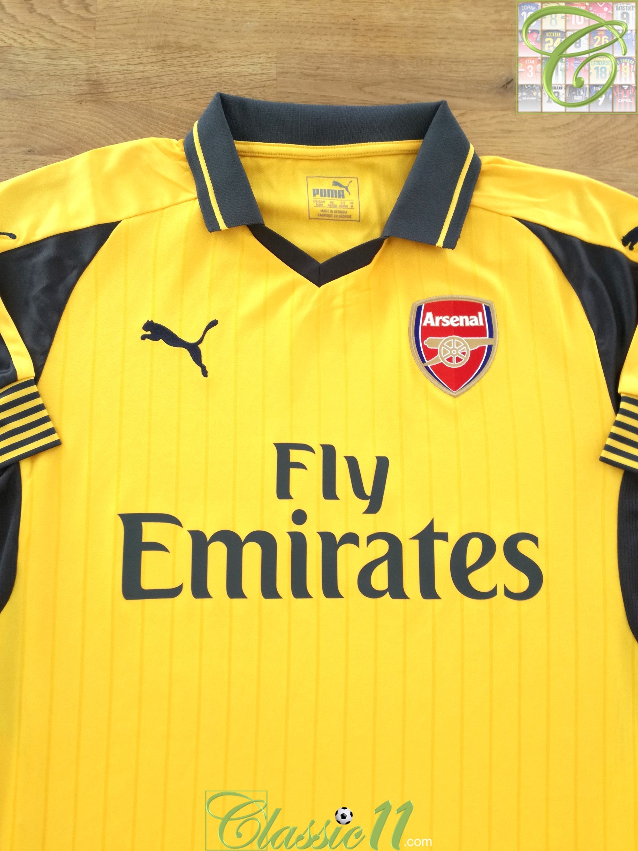 Football Kit Arsenal 2016 Kit Arsenal Men Away Kit 16/17 – L Jersey