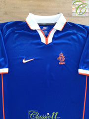 1998/99 Netherlands Away Football Shirt