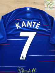 2018/19 Chelsea Home Premier League Football Shirt Kanté #7