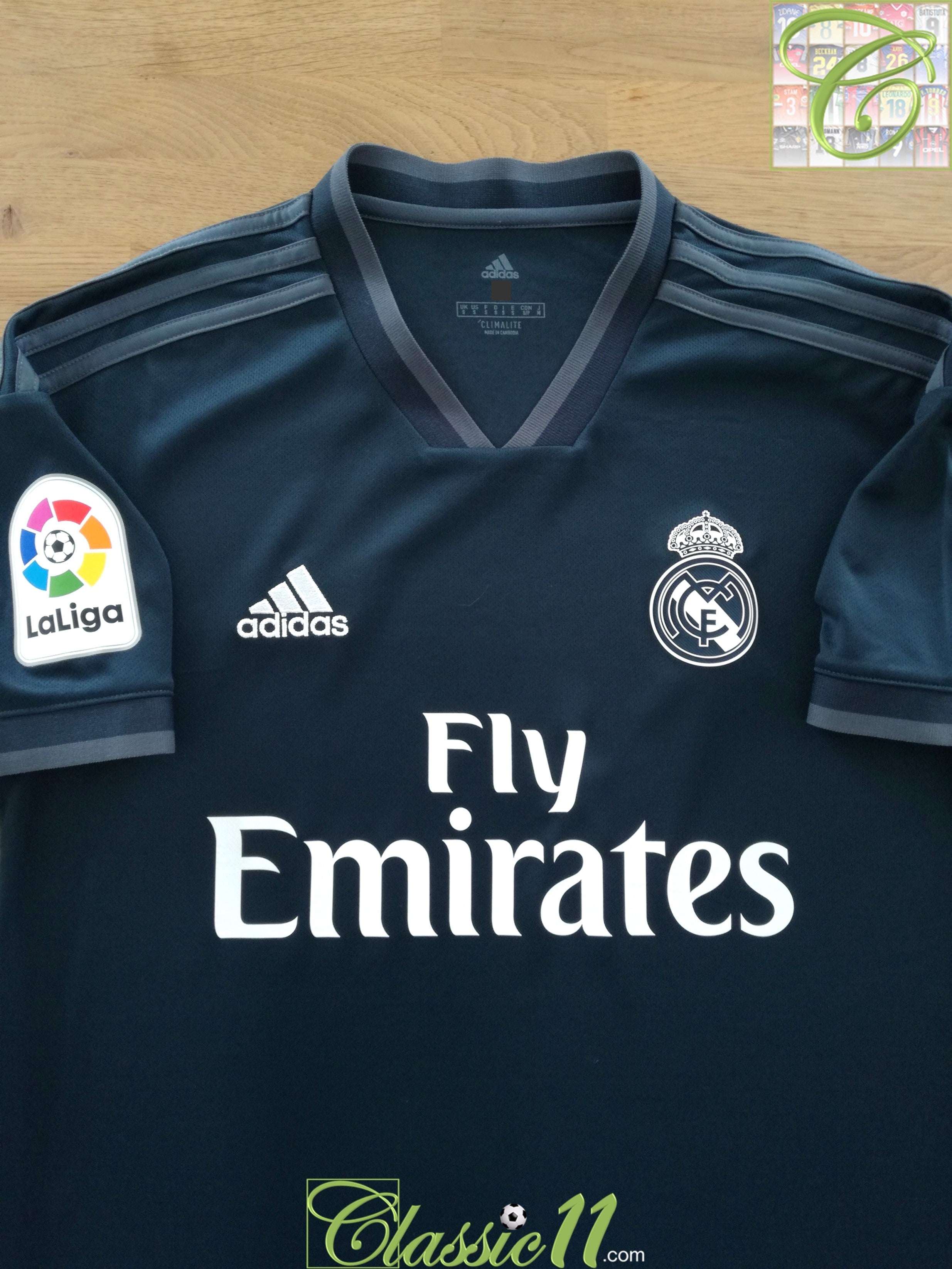 Third Kit Madrid Jersey 2018 Real Madrid 2018-19 Third Shirt *M*
