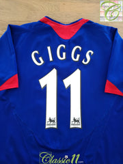 2005/06 Man Utd Away Premier League Football Shirt Giggs #11
