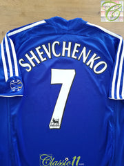 2006/07 Chelsea Home Premier League Football Shirt Shevchenko #7
