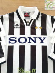 1995/96 Juventus Home Long Sleeve Football Shirt