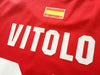 2015 Sevilla Europa League Final Football Shirt Vitolo #20 (L)