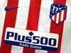 2019/20 Atlético Madrid Home La Liga Football Shirt (S)