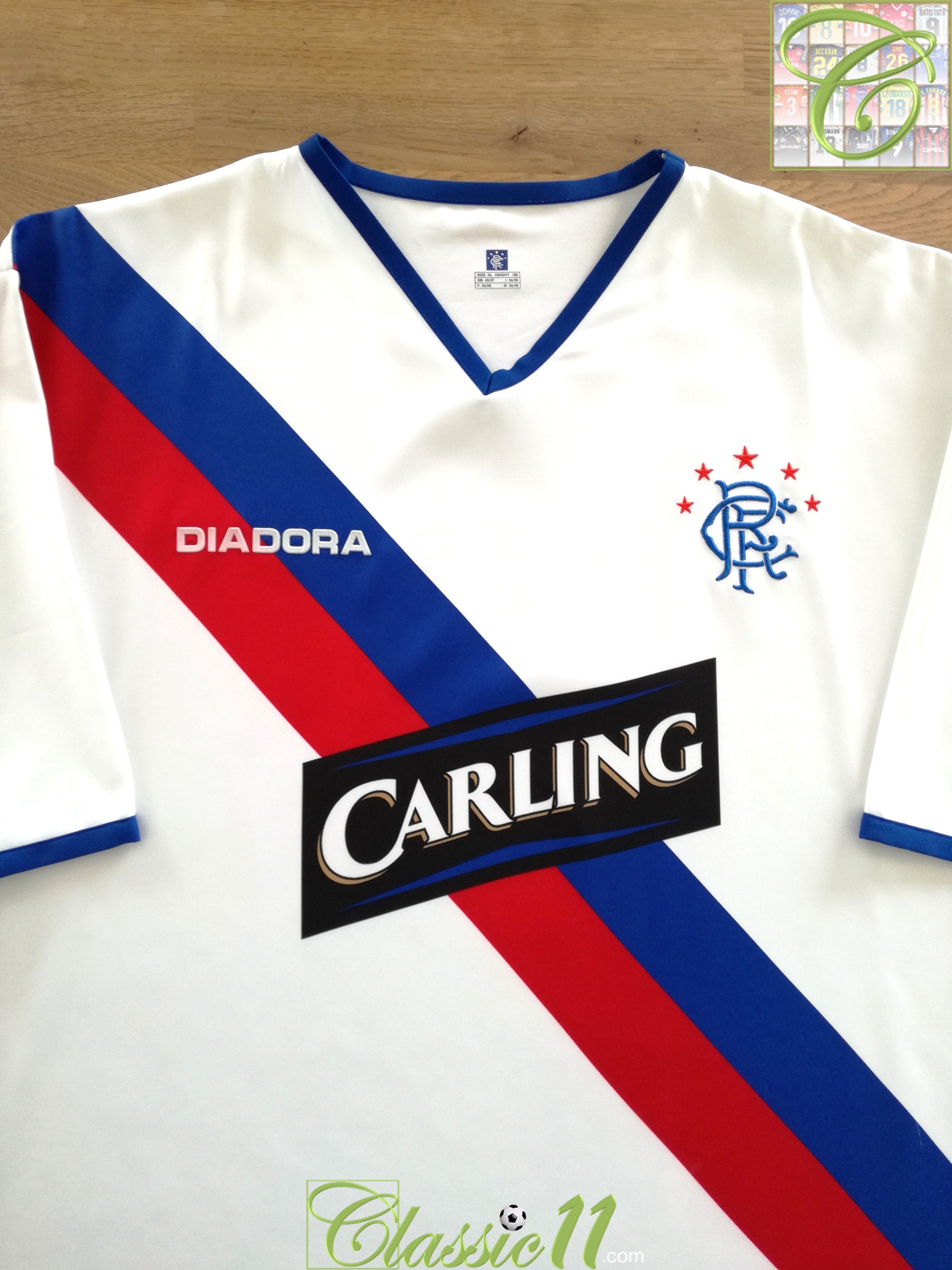 2004/05 Rangers Away Football Shirt