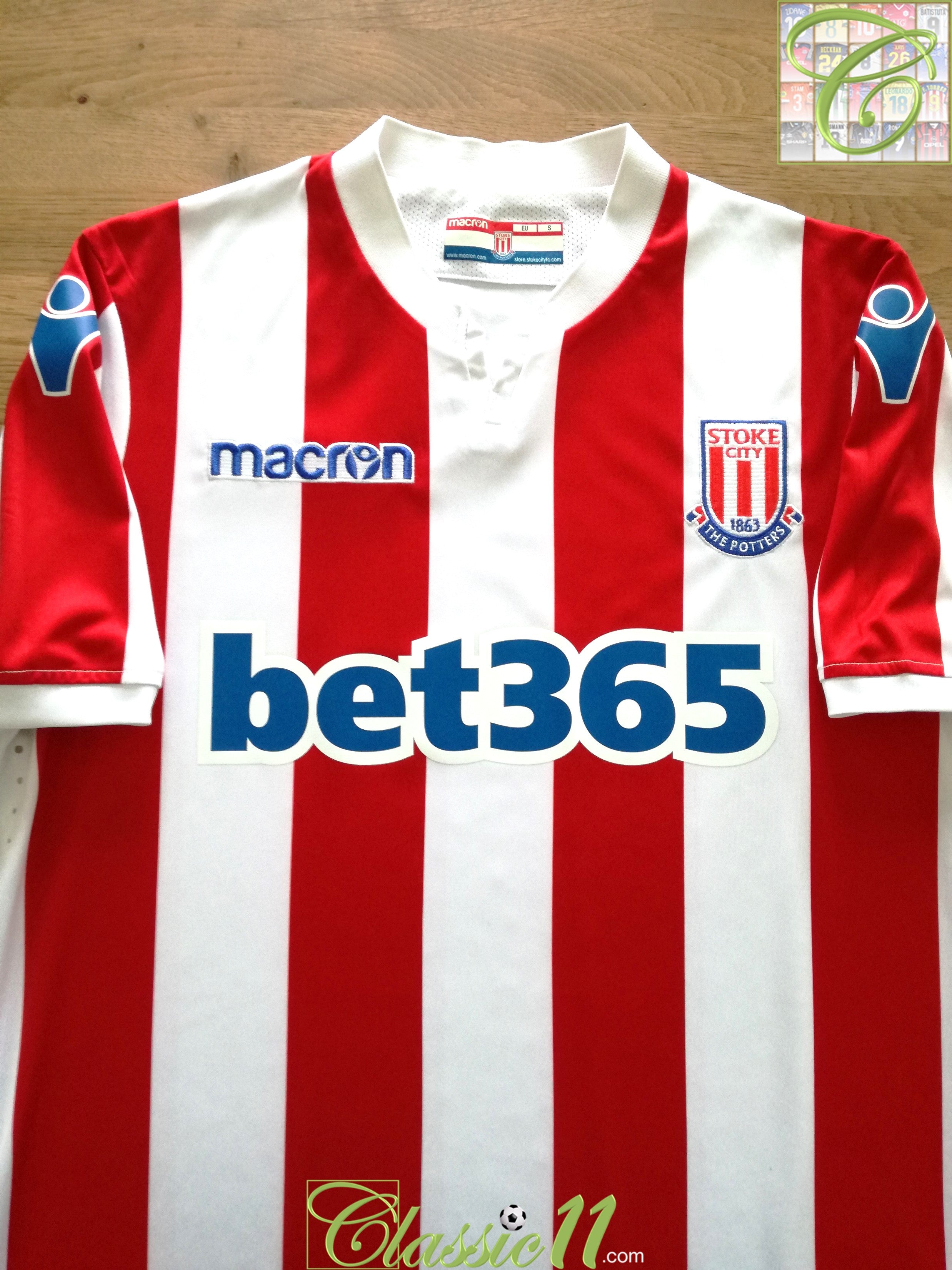 2018/19 Stoke City Home Football Shirt