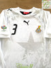 2006 Ghana Home World Cup Football Shirt Asamoah #3 (L)