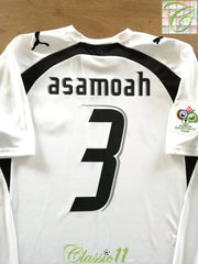 2006 Ghana Home World Cup Football Shirt Asamoah #3