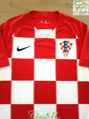 2018/19 Croatia Home Football Shirt