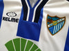 1999/00 Málaga Home La Liga Football Shirt (M)