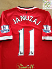 2014/15 Man Utd Home Premier League Football Shirt Januzaj #11 (S)