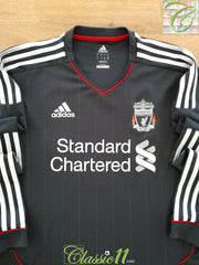 2011/12 Liverpool Away Long Sleeve Football Shirt