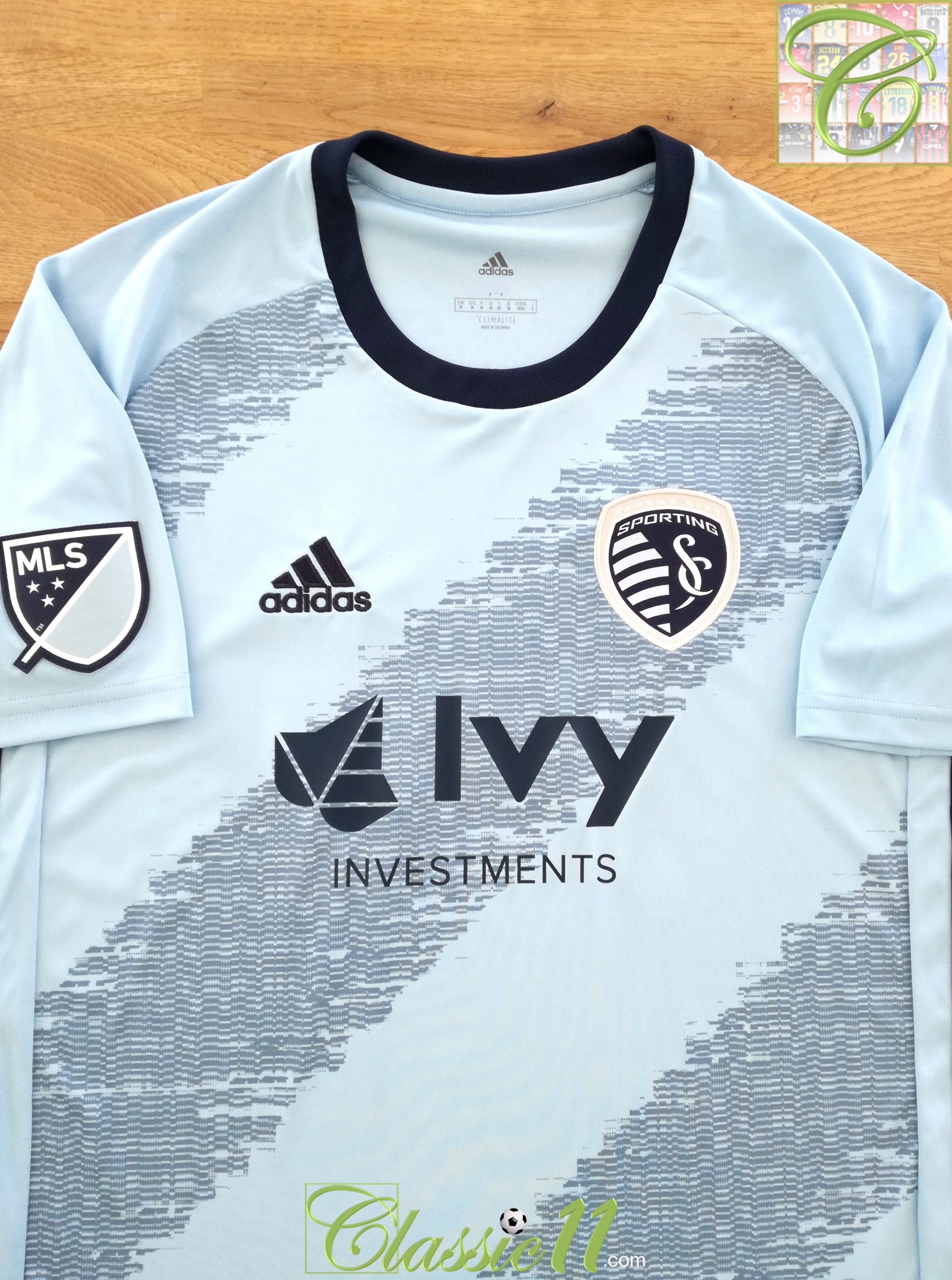 2019 Sporting Kansas City Home MLS Football Shirt