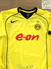 2004/05 Borussia Dortmund Home Football Shirt