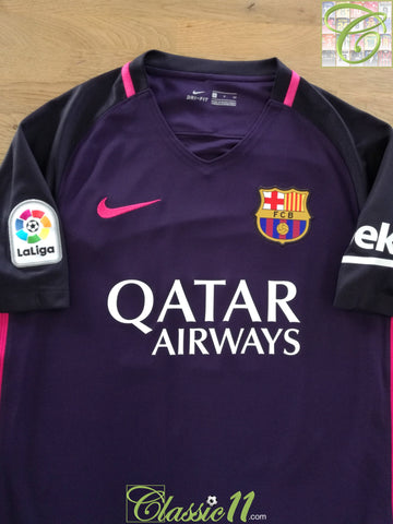 2016/17 Barcelona Away La Liga Football Shirt