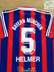 1995/96 Bayern Munich Home Football Shirt Helmer #5