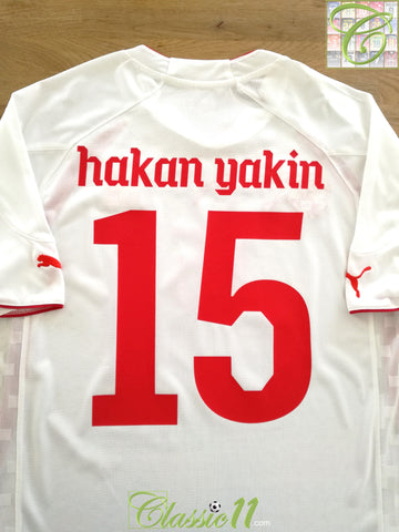 2010/11 Switzerland Away Football Shirt Hakan Yakin #15