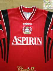 1996/97 Bayer Leverkusen Home Football Shirt (XL)