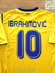 2005/06 Sweden Home Football Shirt Ibrahimović