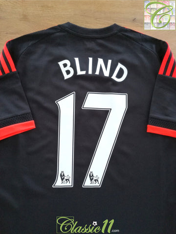 2015/16 Man Utd 3rd Premier League Football Shirt Blind #17
