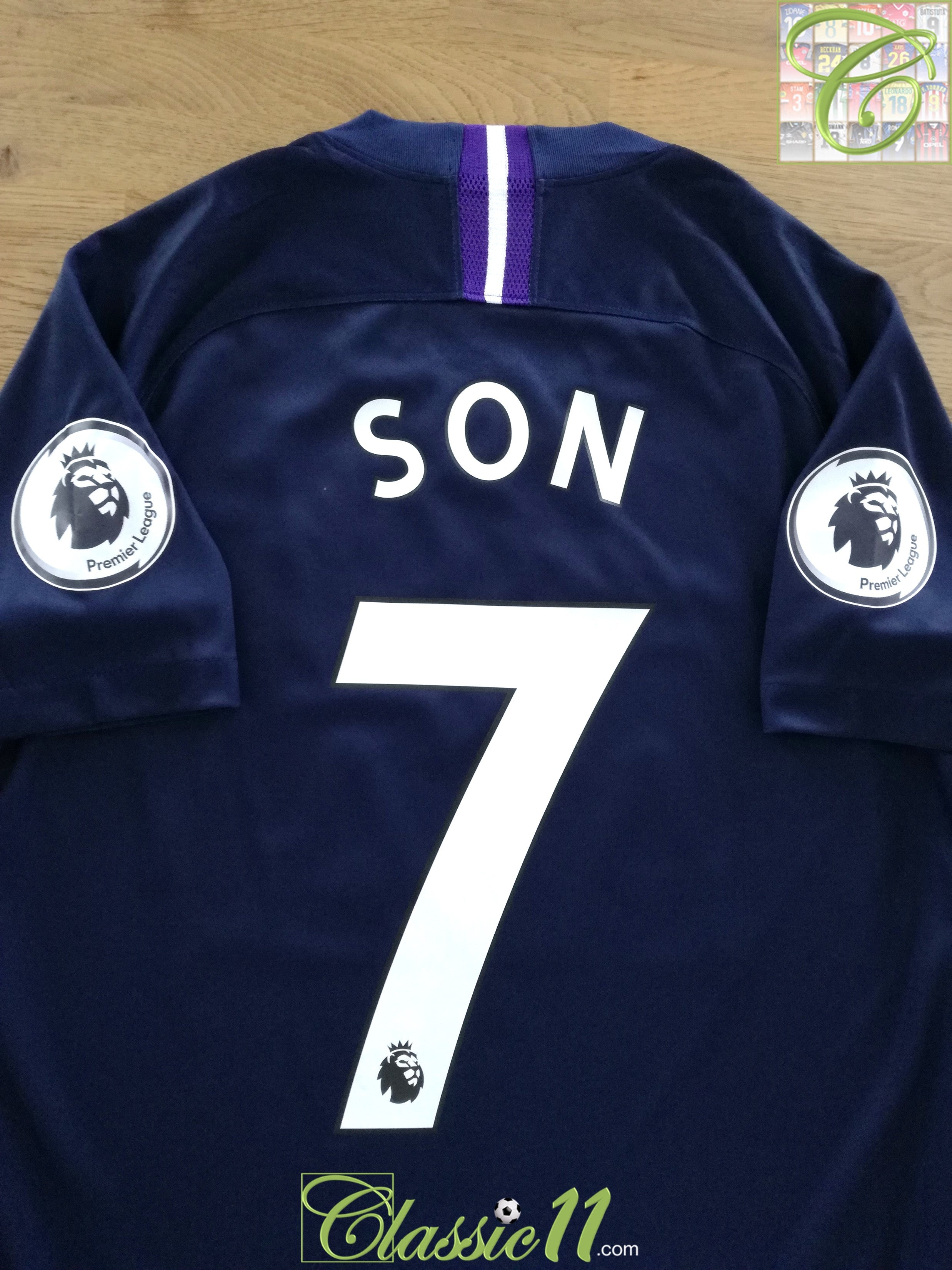 2019/20 Tottenham Away Premier League Football Shirt Son #7 (S)