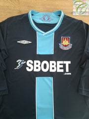 2009/10 West Ham Away Long Sleeve Football Shirt