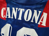 1992 France Home Football Shirt Cantona #18 (M)