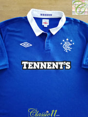 2010/11 Rangers Home Football Shirt