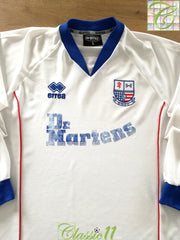 2002/03 Rushden & Diamonds Home Long Sleeve Football Shirt