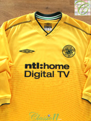 2002/03 Celtic Away Long Sleeve Football Shirt